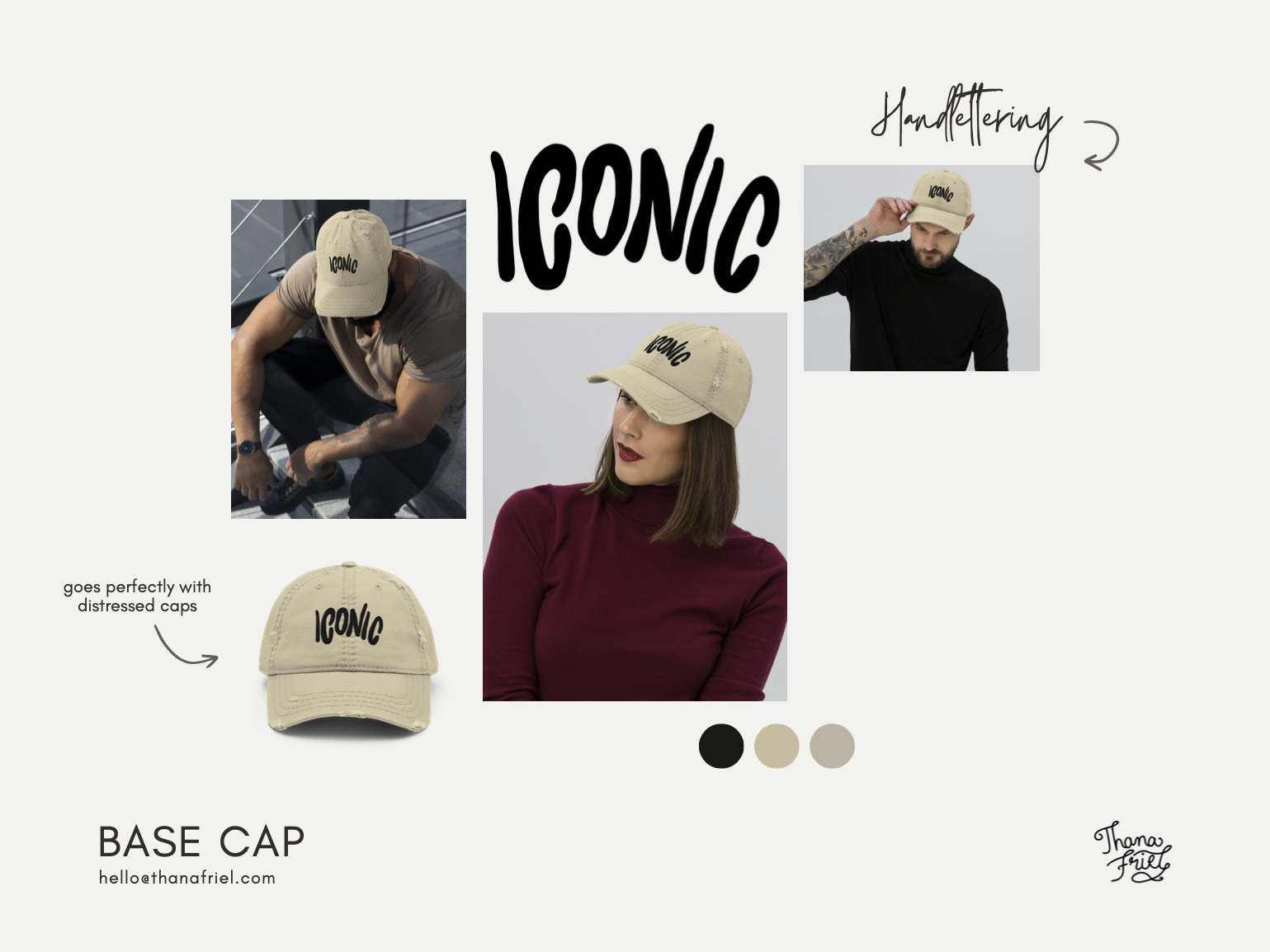 Iconic Cap Thana Friel